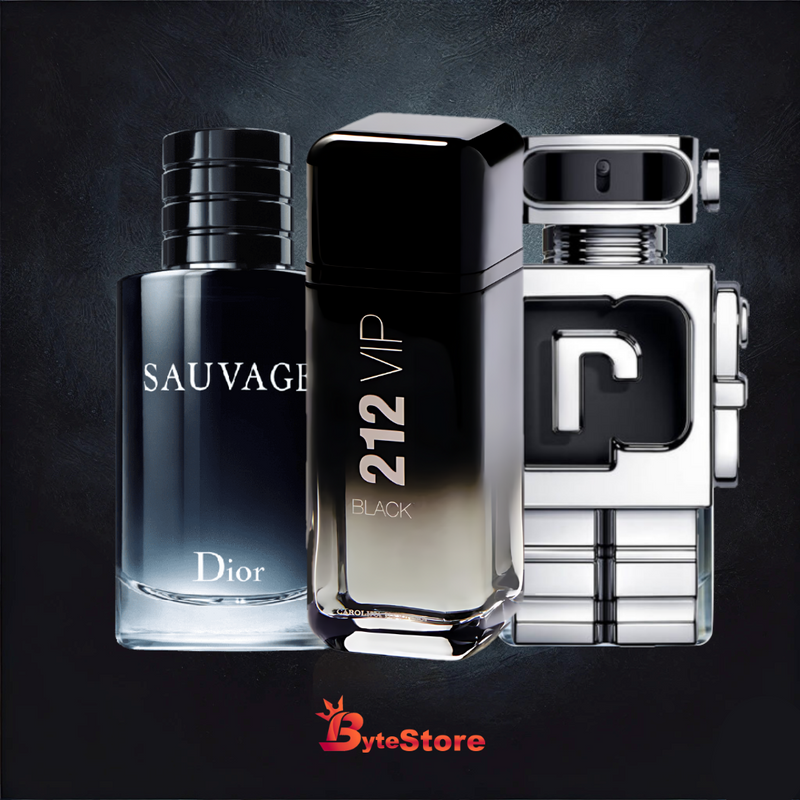 Combo Perfumes para hombres importados - Sauvage | Phantom | 212 Vip Black